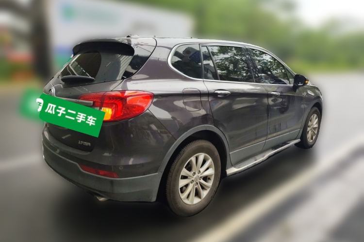 Used Buick Envision 2017 28T Four-Wheel Drive Elite Model Rear Right 45 Deg