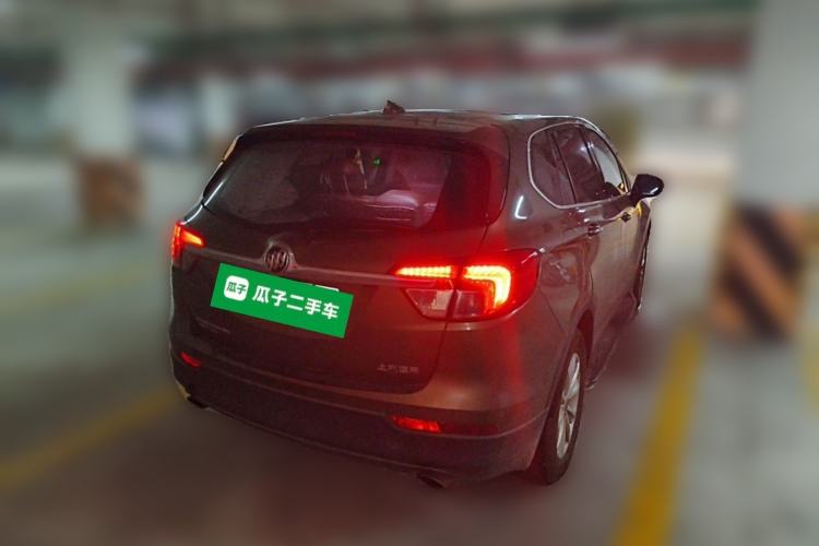 Used Buick Envision 2017 28T Four-Wheel Drive Elite Model Rear Right 45 Deg