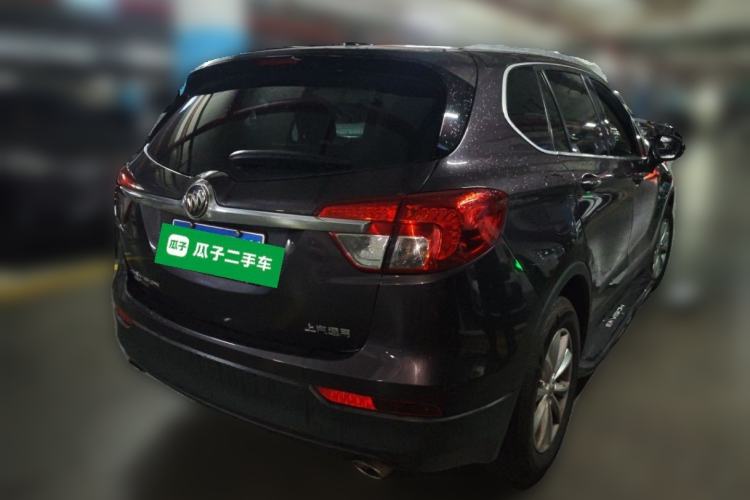 Used Buick Envision 2017 28T Four-Wheel Drive Elite Model Rear Right 45 Deg