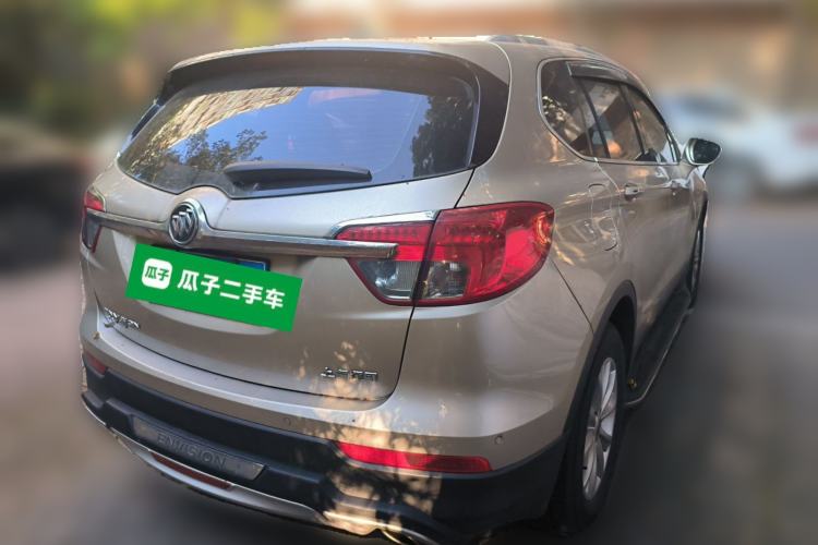 Used Buick Envision 2017 28T Four-Wheel Drive Luxury Model Rear Right 45 Deg