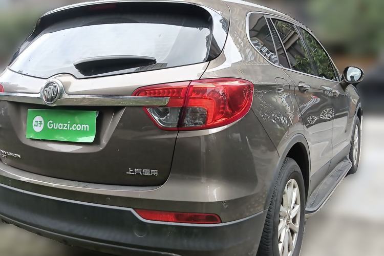 Used Buick Envision 2017 20T Two-Wheel Drive Luxury Model Rear Right 45 Deg