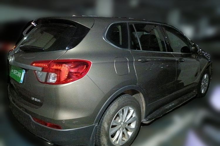 Used Buick Envision 2017 28T Four-Wheel Drive Elite Model Rear Right 45 Deg