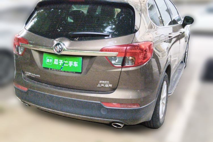 Used Buick Envision 2017 28T Four-Wheel Drive Luxury Model Rear Right 45 Deg