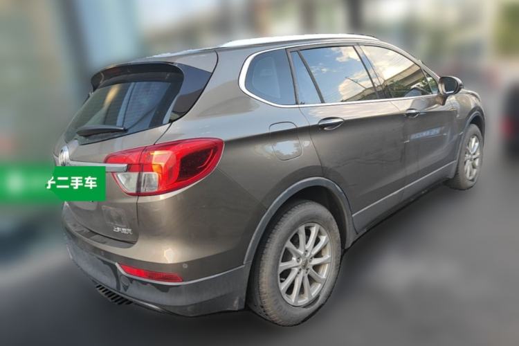 Used Buick Envision 2017 20T Two-Wheel Drive Luxury Model Rear Right 45 Deg