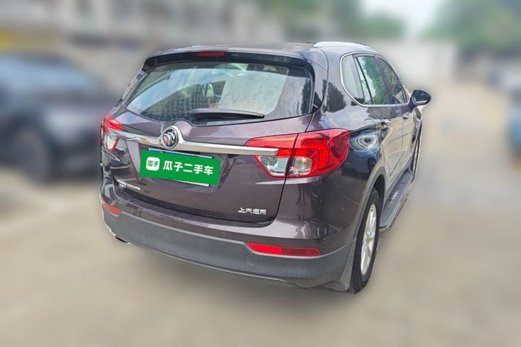 Used Buick Envision 2017 20T Two-Wheel Drive Elite Version Rear Right 45 Deg