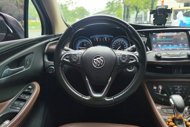 Used Buick Envision 2017 28T Four-Wheel Drive Elite Model Steering Wheel