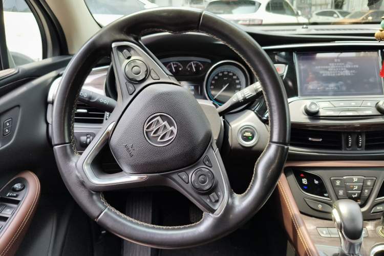 Used Buick Envision 2017 28T Four-Wheel Drive Elite Model Steering Wheel