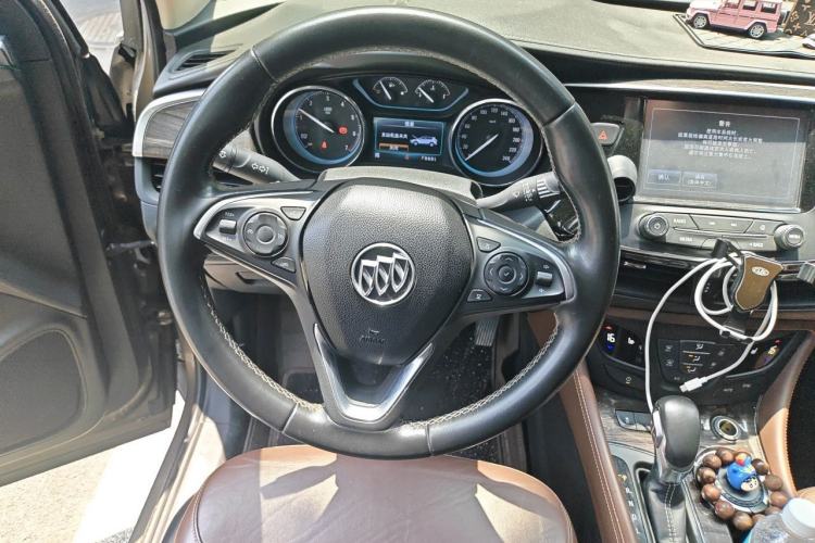 Used Buick Envision 2017 28T Four-Wheel Drive Elite Model Steering Wheel