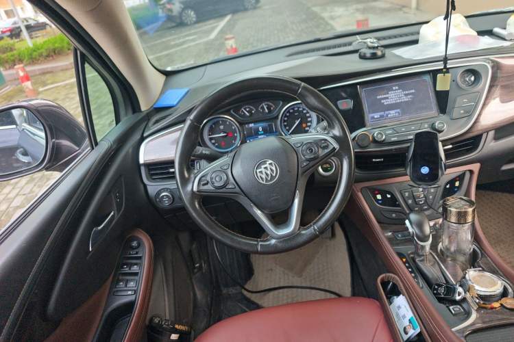 Used Buick Envision 2017 28T Four-Wheel Drive Elite Model Steering Wheel