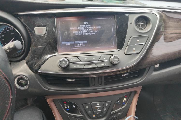 Used Buick Envision 2017 20T Two-Wheel Drive Elite Version Audio And AC Panel