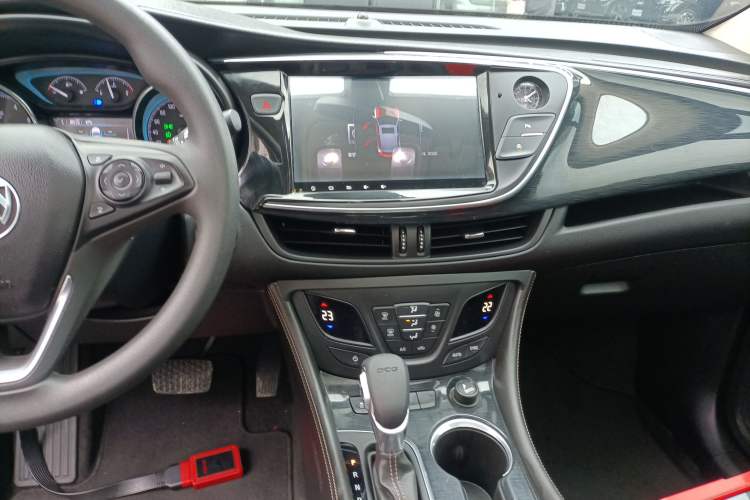 Used Buick Envision 2017 20T Two-Wheel Drive Leading Version Audio And AC Panel