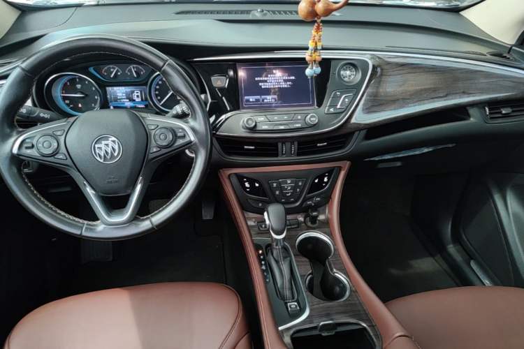 Used Buick Envision 2017 20T Two-Wheel Drive Luxury Model Audio And AC Panel
