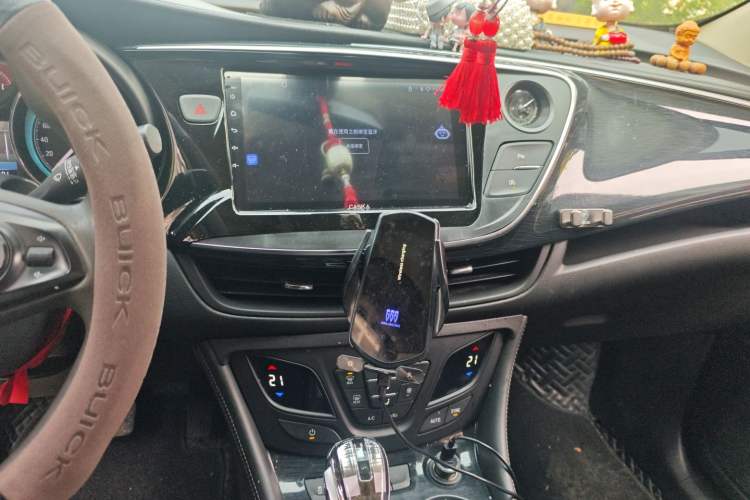 Used Buick Envision 2017 20T Two-Wheel Drive Elite Version Audio And AC Panel