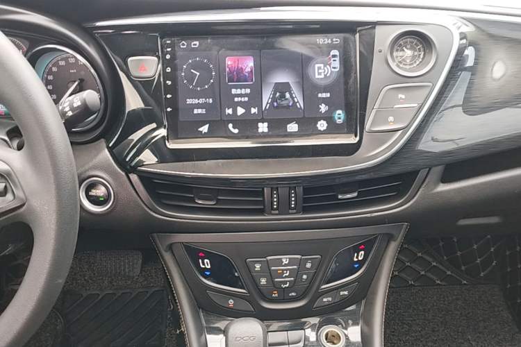Used Buick Envision 2017 20T Two-Wheel Drive Leading Version Audio And AC Panel