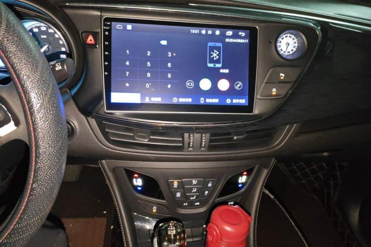 Used Buick Envision 2017 20T Two-Wheel Drive Leading Version Audio And AC Panel