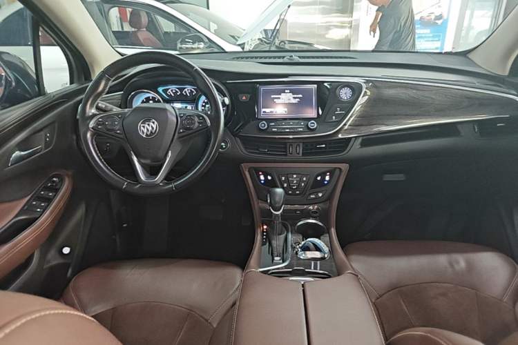 Used Buick Envision 2017 28T Four-Wheel Drive Elite Model Center Console