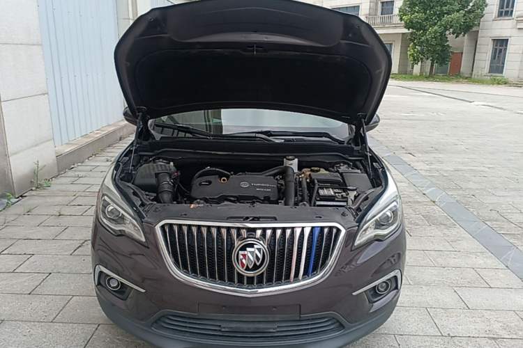 Used Buick Envision 2017 20T Two-Wheel Drive Elite Version Engine Bay