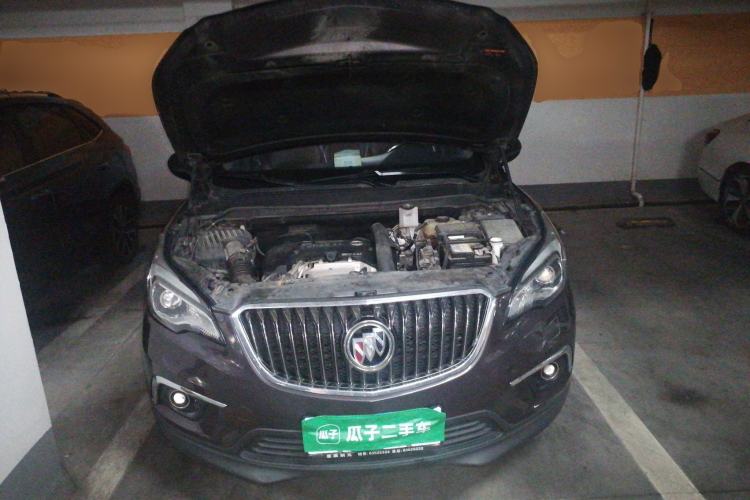 Used Buick Envision 2017 28T Four-Wheel Drive Elite Model Engine Bay