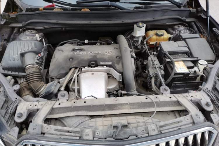 Used Buick Envision 2017 28T Four-Wheel Drive Elite Model Engine Bay