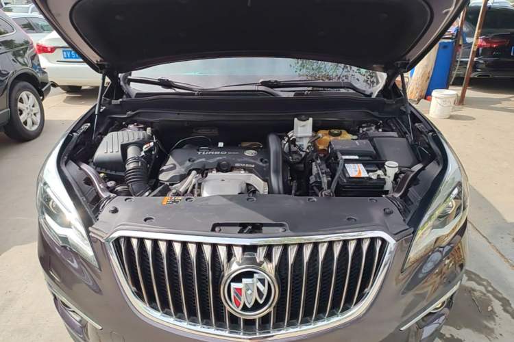 Used Buick Envision 2017 28T Four-Wheel Drive Elite Model Engine Bay