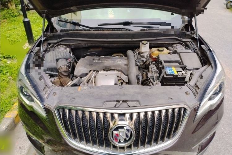 Used Buick Envision 2017 28T Four-Wheel Drive Elite Model Engine Bay