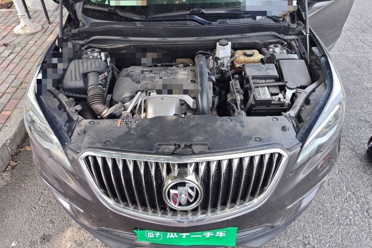 Used Buick Envision 2017 28T Four-Wheel Drive Elite Model Engine Bay