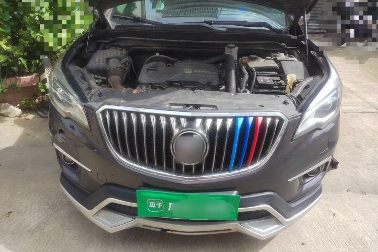 Used Buick Envision 2017 20T Two-Wheel Drive Luxury Model Engine Bay