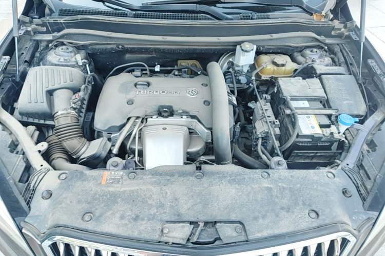 Used Buick Envision 2017 28T Four-Wheel Drive Elite Model Engine Bay