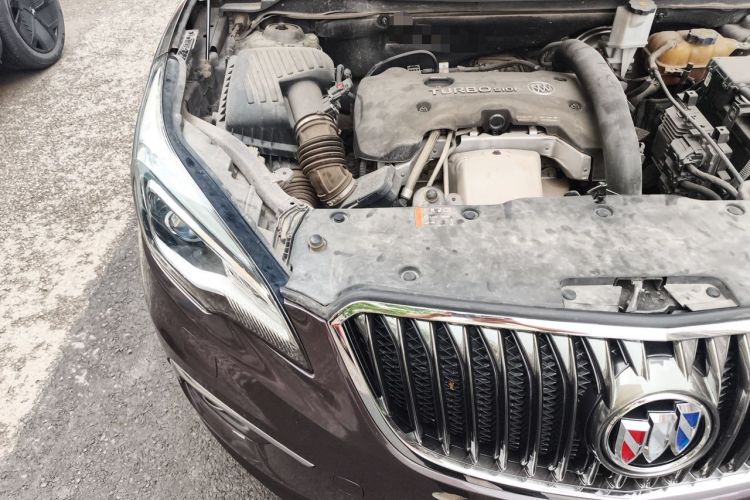 Used Buick Envision 2017 28T Four-Wheel Drive Elite Model Engine Bay Right