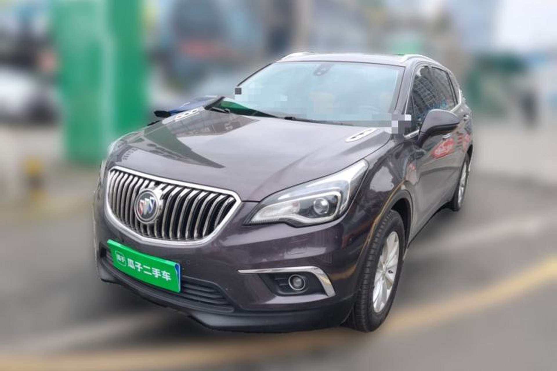 Used Buick Envision 2017 28T Four-Wheel Drive Luxury Model Front Left 45 Deg