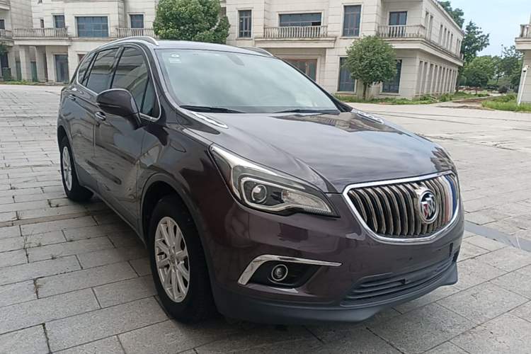 Used Buick Envision 2017 20T Two-Wheel Drive Elite Version Front Right 45 Deg