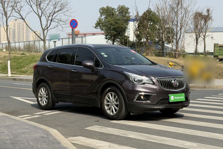 Used Buick Envision 2017 20T Two-Wheel Drive Elite Version Front Right 45 Deg