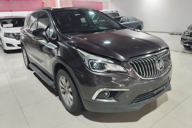 Used Buick Envision 2017 28T Four-Wheel Drive Elite Model Front Right 45 Deg