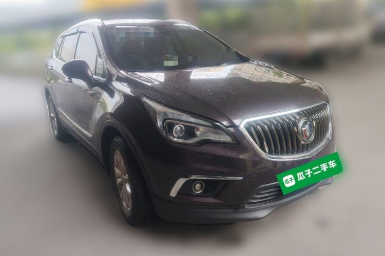 Used Buick Envision 2017 28T Four-Wheel Drive Luxury Model Front Right 45 Deg