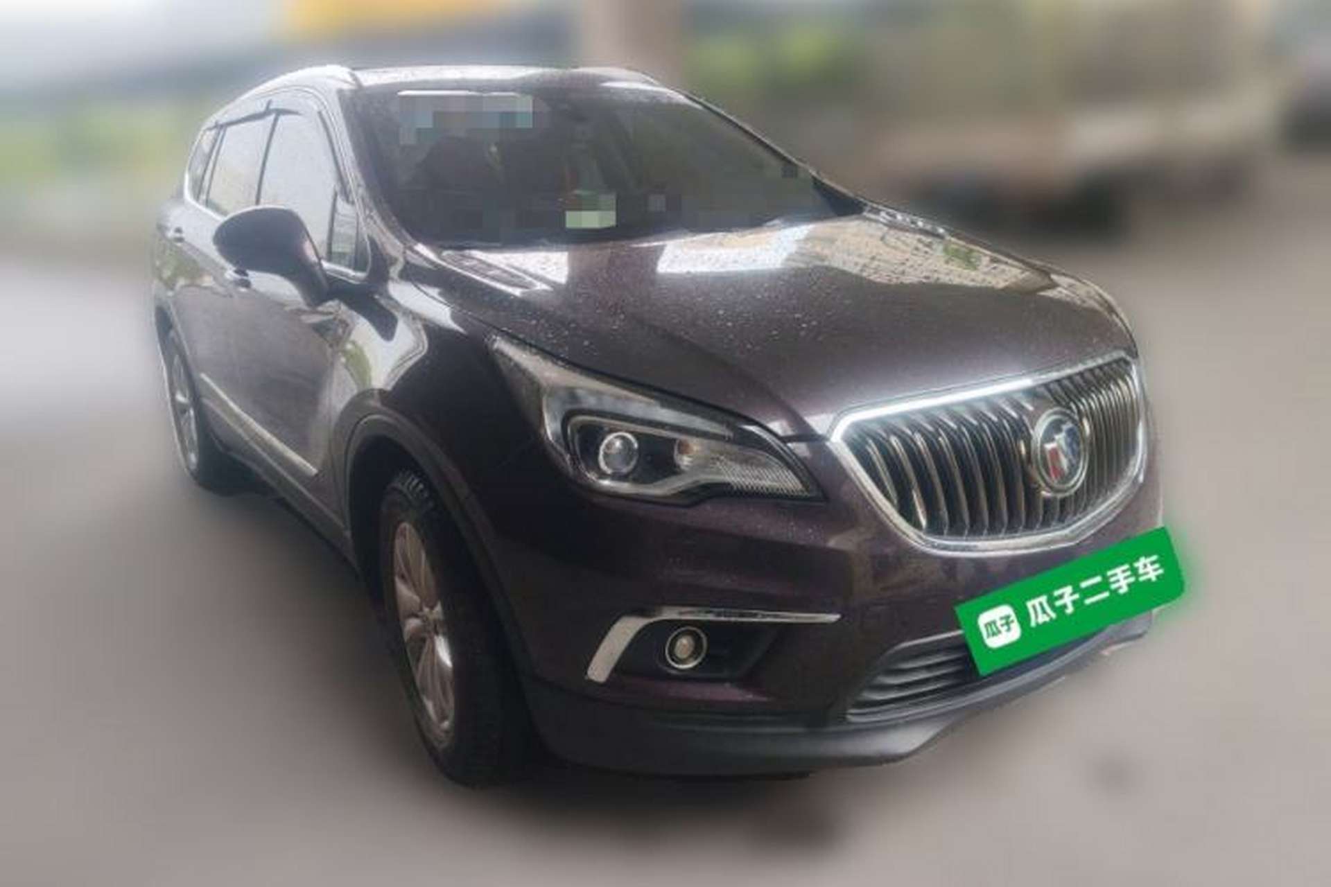 Used Buick Envision 2017 28T Four-Wheel Drive Luxury Model Front Right 45 Deg