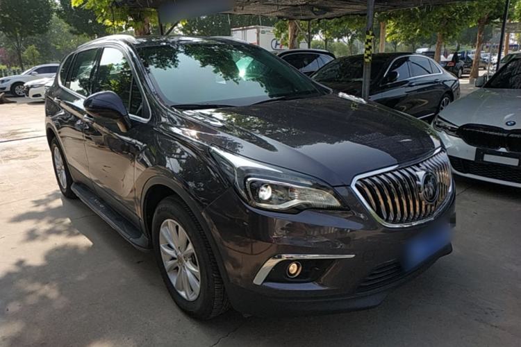 Used Buick Envision 2017 28T Four-Wheel Drive Luxury Model Front Right 45 Deg