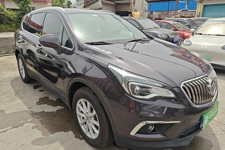 Used Buick Envision 2017 20T Two-Wheel Drive Elite Version Front Right 45 Deg