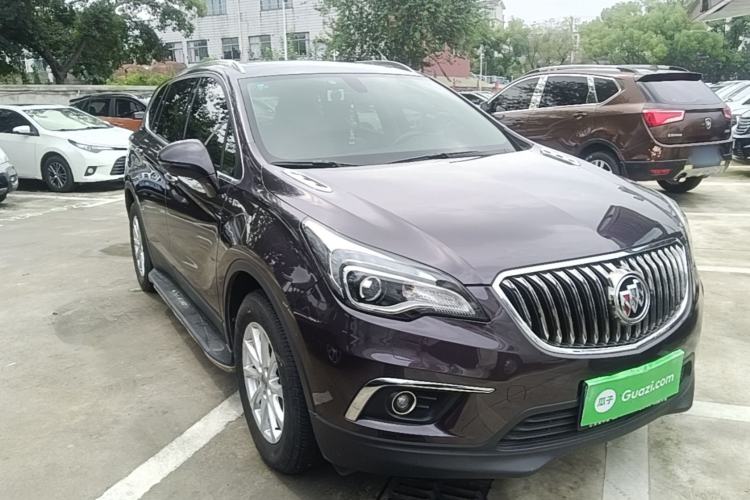 Used Buick Envision 2017 20T Two-Wheel Drive Luxury Model Front Right 45 Deg