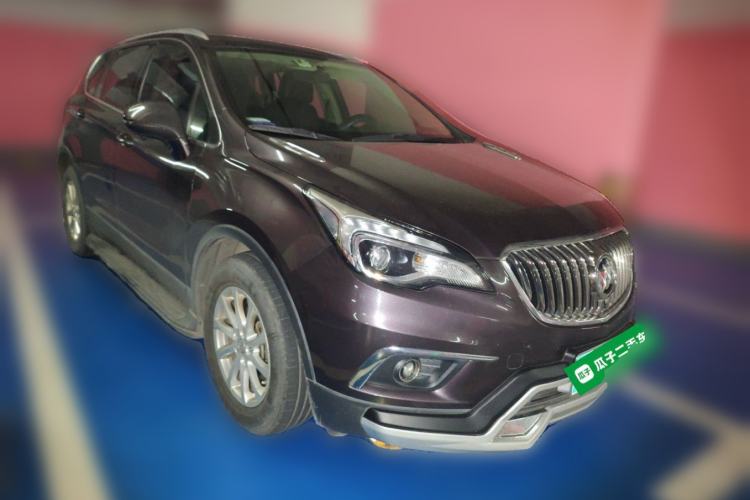 Used Buick Envision 2017 20T Two-Wheel-Drive Tech Edition Front Right 45 Deg