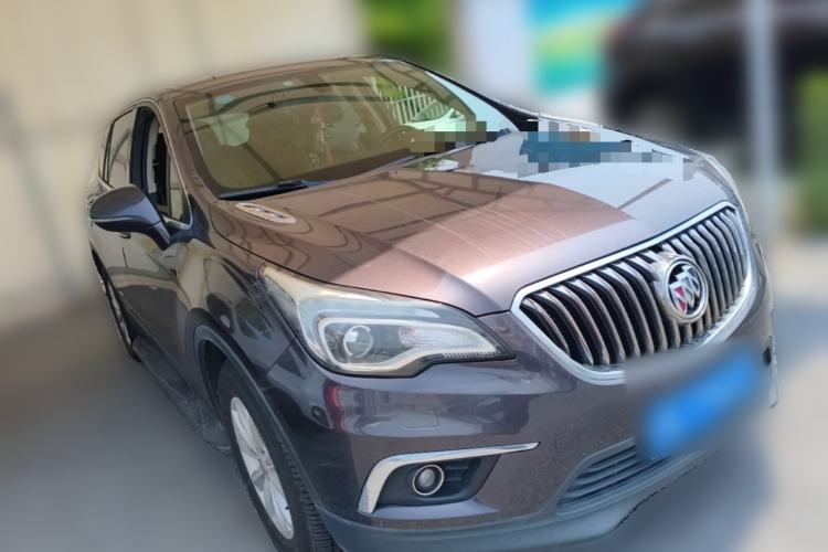 Used Buick Envision 2017 28T Four-Wheel Drive Elite Model Front Right 45 Deg