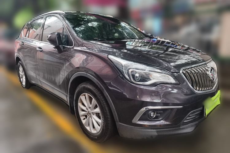 Used Buick Envision 2017 28T Four-Wheel Drive Elite Model Front Right 45 Deg