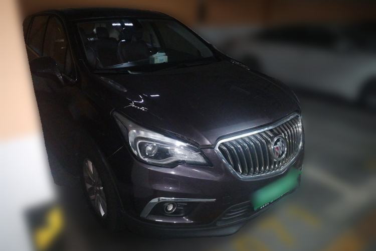 Used Buick Envision 2017 28T Four-Wheel Drive Elite Model Front Right 45 Deg