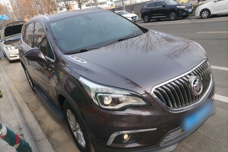Used Buick Envision 2017 20T Two-Wheel Drive Elite Version Front Right 45 Deg