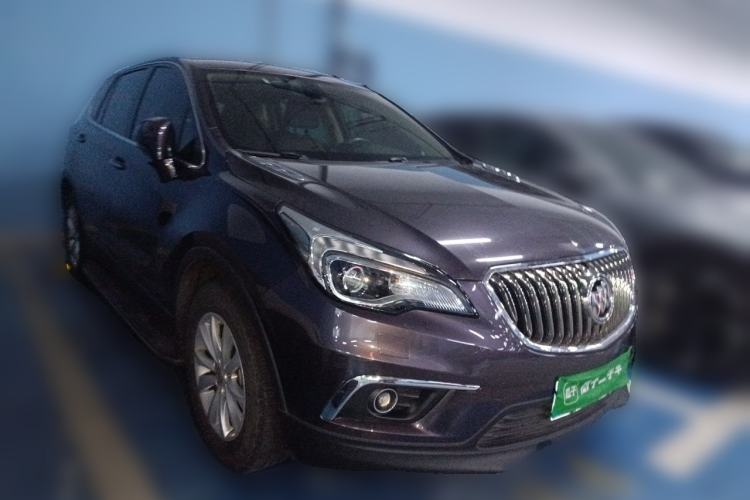 Used Buick Envision 2017 28T Four-Wheel Drive Elite Model Front Right 45 Deg