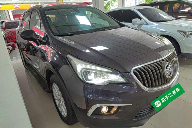 Used Buick Envision 2017 20T Two-Wheel Drive Luxury Model Front Right 45 Deg