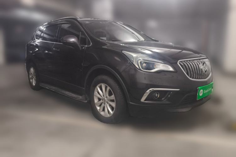 Used Buick Envision 2017 28T Four-Wheel Drive Elite Model Front Right 45 Deg