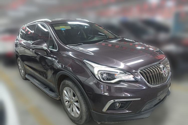 Used Buick Envision 2017 28T Four-Wheel Drive Elite Model Front Right 45 Deg