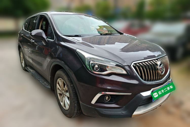 Used Buick Envision 2017 28T Four-Wheel Drive Elite Model Front Right 45 Deg