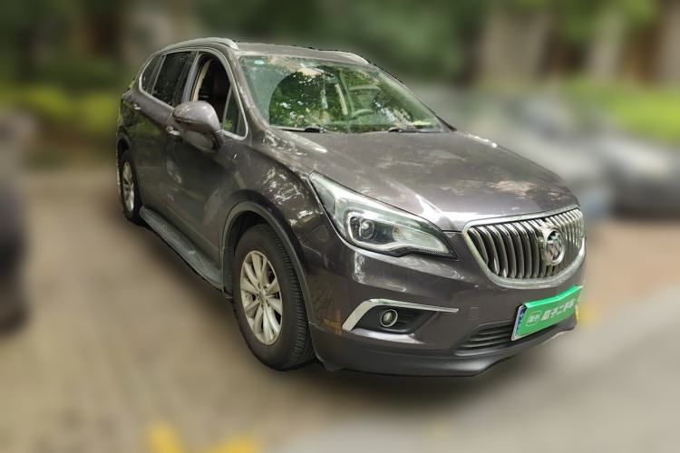 Used Buick Envision 2017 28T Four-Wheel Drive Elite Model Front Right 45 Deg