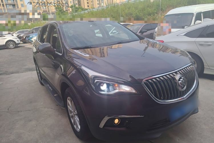 Used Buick Envision 2017 20T Two-Wheel Drive Luxury Model Front Right 45 Deg